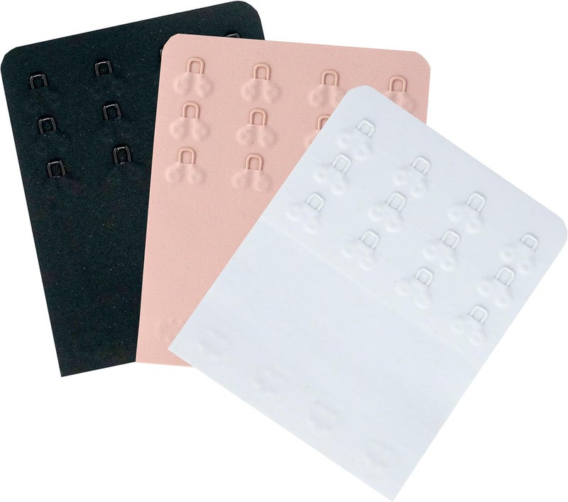 SAMGU Store Women's Soft Bra Extender 2 Hook / 3 Hooks / 4 Hooks Seamless Comfortable Bra Strap Extender Extension - Image 1